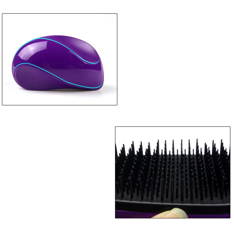 Tangled Hair Brush Mouse Type Anti-Static Magic Hair Comb Portable Hair Styling Salon Beauty Tools Detangling Hairbrush