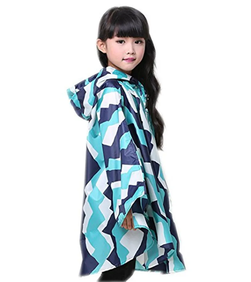 Fashion Lightweight Children Kids Raincoat Baby Girls Boys Rain Coat