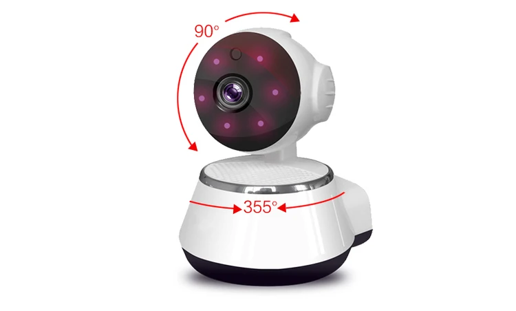 Mini Wifi IP Camera Wireless 960P Smart P2P Baby Monitor Network CCTV Security Camera +128G SD Card Home Camera