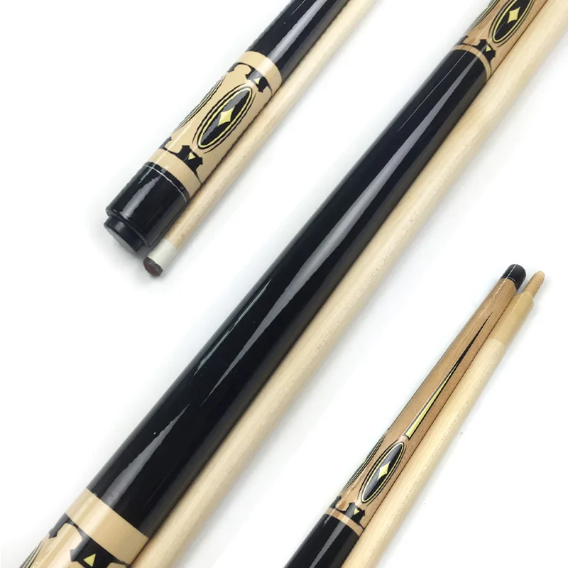 2017 Beautiful billiards carom cue 12.75mm tip 142cm Pool cue sticks in