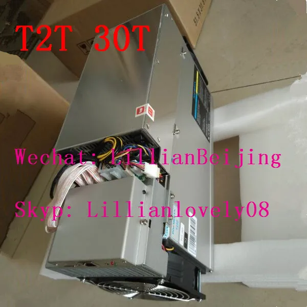 Innosilicon T2T 32 T sha256 asic шахтер T2 Turbo 32Th/s bitcoin Майнинг Биткойн машина с psu источника питания