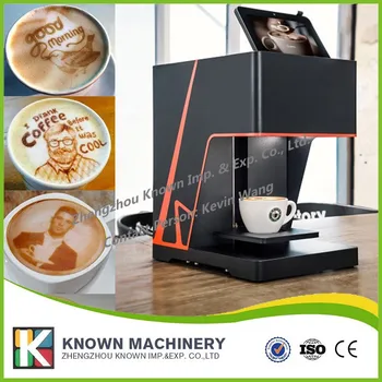 

Free shipping supply the latte art coffee printer / Automatic edible food coffee drinks printing machine