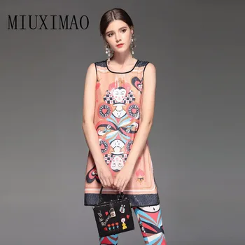 

Custom Plus Size Dress 2018 Europe Fashion Suit Sets 2 Piece O-Neck Long Top + Print Full Length Pant Casual Style Suit Women