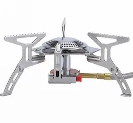 

FMS-118 Outdoor Camping Picnic Portable Gas Split Stove Stainless Steel Cookware