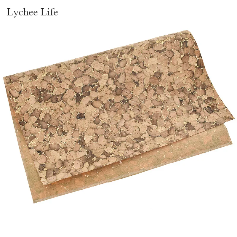Lychee Life винтажная мягкая пробка А4 из ткани шитье ручной работы DIY ремесла для