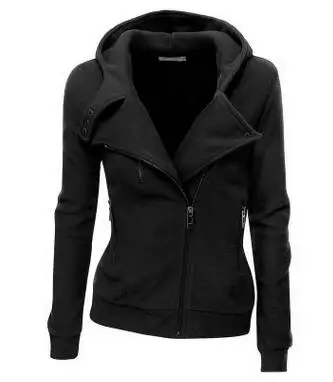 New Spring Women hoodies sweatshirts zipper V Neck Long Sleeve Warm Female Hoodies jacket Sudaderas