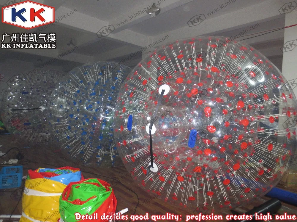 3 м диаметр светящийся надувной шар-Зорб Зорбинг шар Прокат