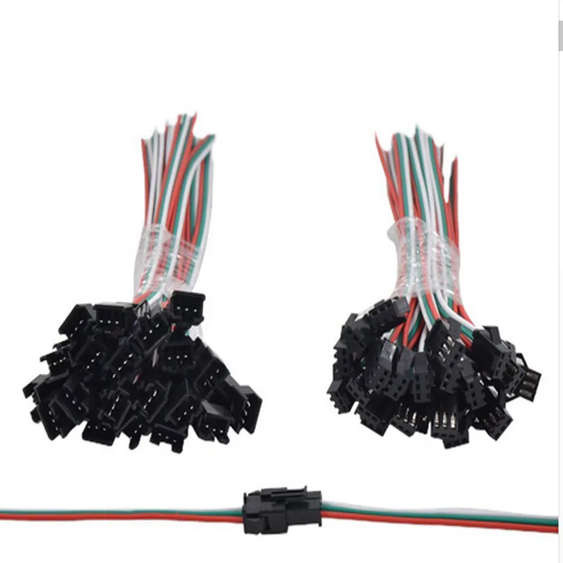 2pin 3pin 4pin 5pin WS2812B WS2812 5050 RGB RGBW светодиодный светильник разъем для