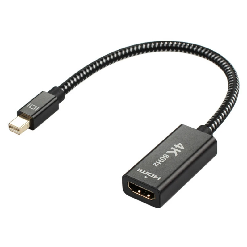 Mini Displayport To Hdmi Adapter Mini Dp Male To Hdmi Female Converter Cable For Microsoft Surface Pro Dock Monitor Projector Aliexpress
