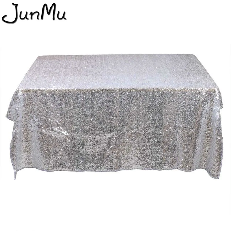 1pc 40 X60 Gold Silver Champagne Sparkly Sequin Rectangle Table 1pc 40 X60 Gold Silver Champagne Sparkly Sequin Rectangle Table Cover Tablecloth For Wedding Party Event Decor By Express In Tablecloths From Home
