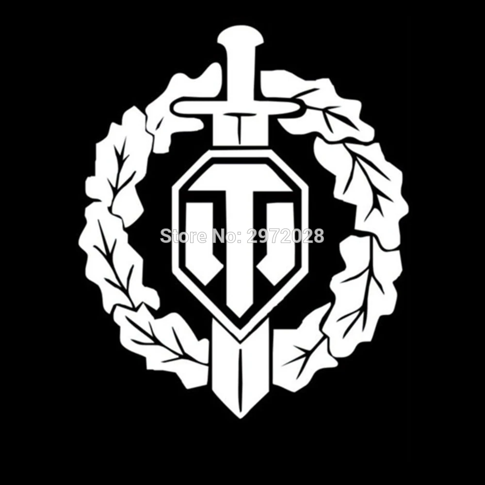 Новый дизайн World of Tanks декоративные светоотражающие Творческий Авто Наклейка с