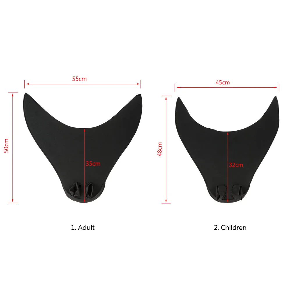 Дети Открытый плавник Моноласты хвост русалки Дайвинг Моноласты для дети водные виды спорта подготовки обучения Прямая