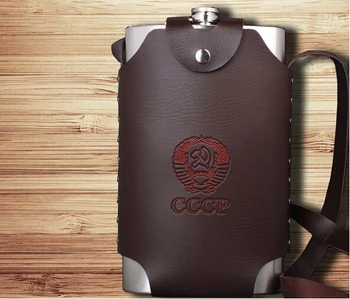 

1PC 128oz 304 Stainless Steel Hip Flask Flagon High Quality Portable Wine Whisky Pot Bottle Drinkware For Drinker JZ 1117