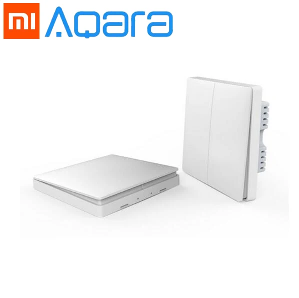 

NEW Xiaomi Aqara Switch Smart Light Control ZiGBee wireless Wall Switch Via Smartphone Remote Smart Home work with mijia App