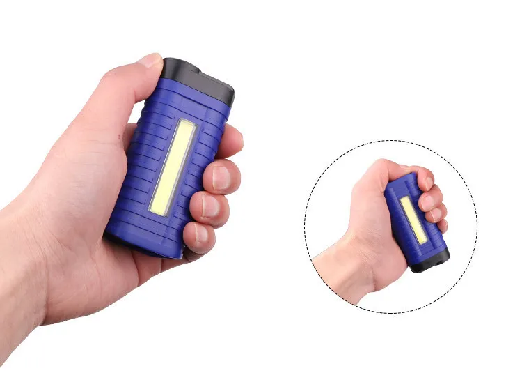 YUNMAI новинка 3 Вт фонарь с крючком магнитный USB Перезаряжаемый контрольная лампа