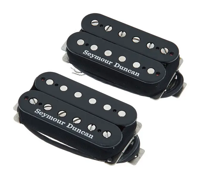 

guitar pickups SH2n JAZZ And SH4 JB Model 4C Humbucker Pickup Set Black