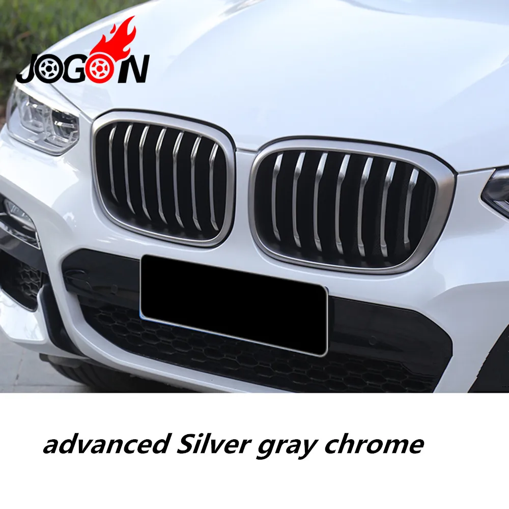 2 шт. ABS хром серебро автомобиль решетка крышка Замена модификации для BMW X3 G01 расширенный материал