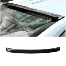 5 серии углеродное волокно задний багажник на крышу спойлер крыло для BMW G38 седан