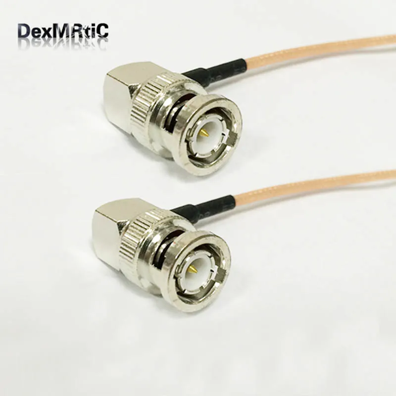 

RF Audio Video BNC Cable Male RA Switch BNC male right angle adapter RG316 15cm Cheap