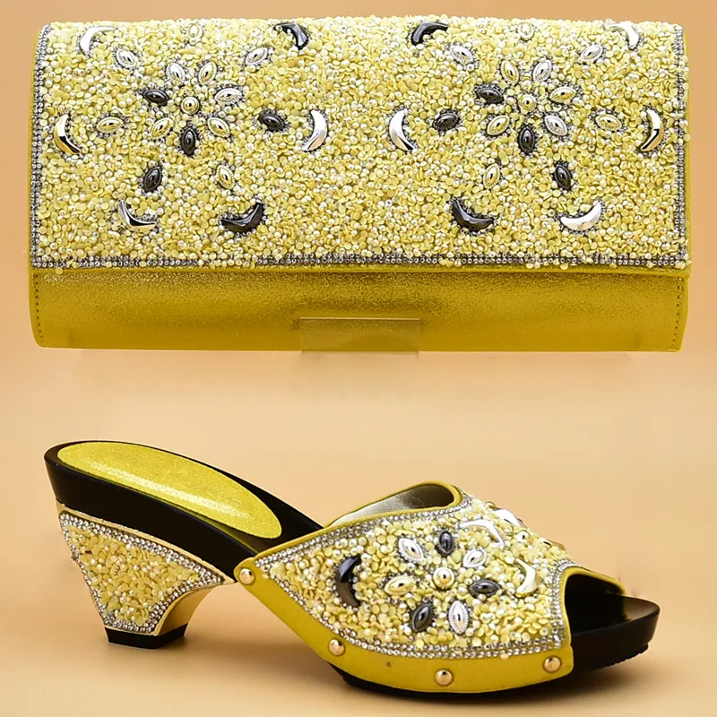 A vino Zapatos Las Partido Bolsa Juego Cielo Boda oro Negro Mujer De Con Nuevos Y plata Italianos Para Nigeriano azul Tinto Bolsas Mujeres El C0qwd0B7x