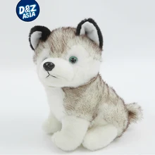 Сибирская собака Шиба ину плюшевые Хаски плюшевые игрушки имитация игрушки в виде животных с плюшевой набивкой детские подарки на день рождения