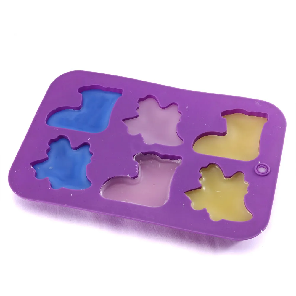 T0916J0334D Silicone Mold Chirstmas Boot Bell detail 07