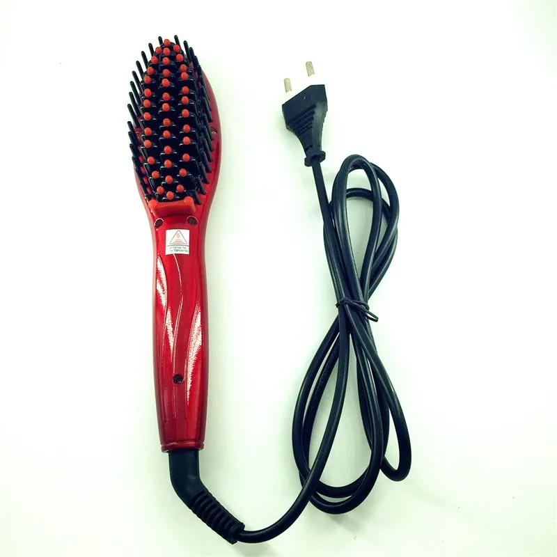 Профессиональный выпрямитель для волос Расческа электрическая щетка выпрямление волос плоское железо Инструменты для укладки