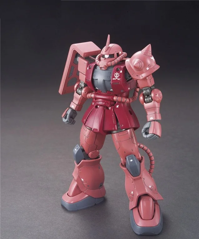 Gundam HG 1/144 модель MS-06S ZAKU 2 княгини зеон чар AZNABLE мобильный костюм происхождения GTO детские игрушки BANDAI