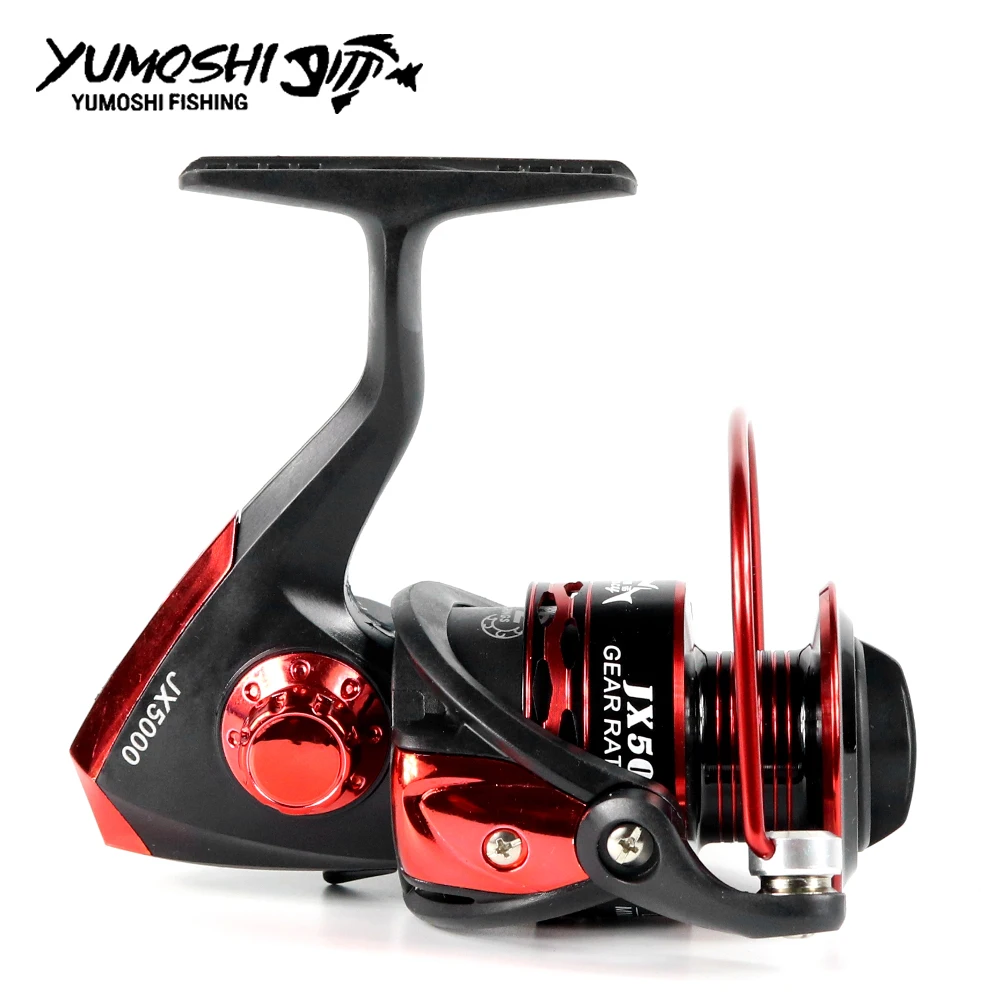 yumoshi New Spinning Fishing Reel Metal Coil 12 Ball Bearing JX1000-7000 Series 5.5:1 Spinning Reel Boat Rock Fishing Wheel reel yumoshi New Spinning Fishing Reel Metal Coil 12 Ball Bearing JX1000-7000 Series 5.5:1 Spinning Reel Boat Rock Fishing Wheel reel