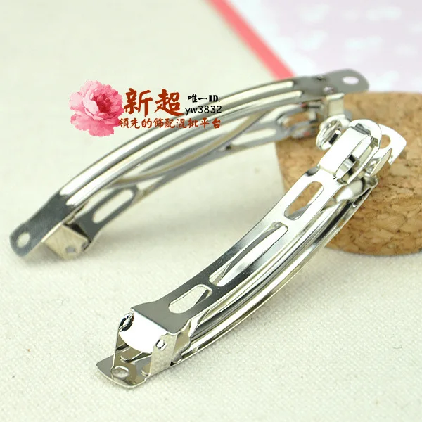 

20 X High Quality Thicken 8cm Spring Hair Clips Handmade Hair DIY Accessories