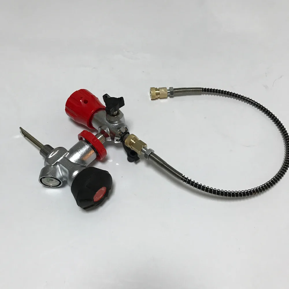 Safety High Pressure PCP air gun Cylinder GAUGE VALVE for hunting