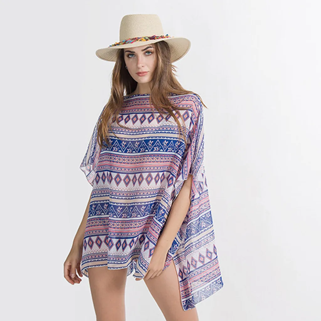 

swimsuit women 2019 Women’s Bathing Suit Cover Up Beach Bikini Swimsuit Swimwear Crochet Dress free shipping