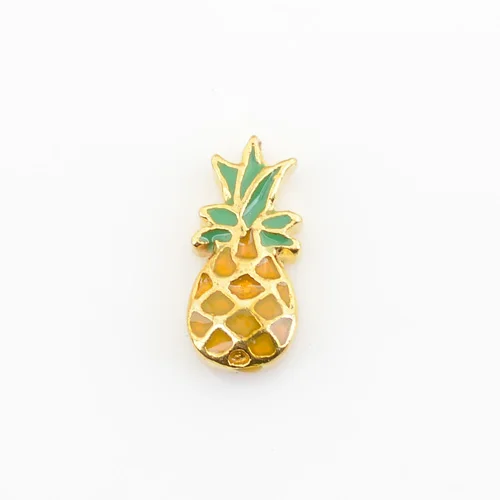 

Pineapple, Floating charms,Fit floating charm lockets, FC1013