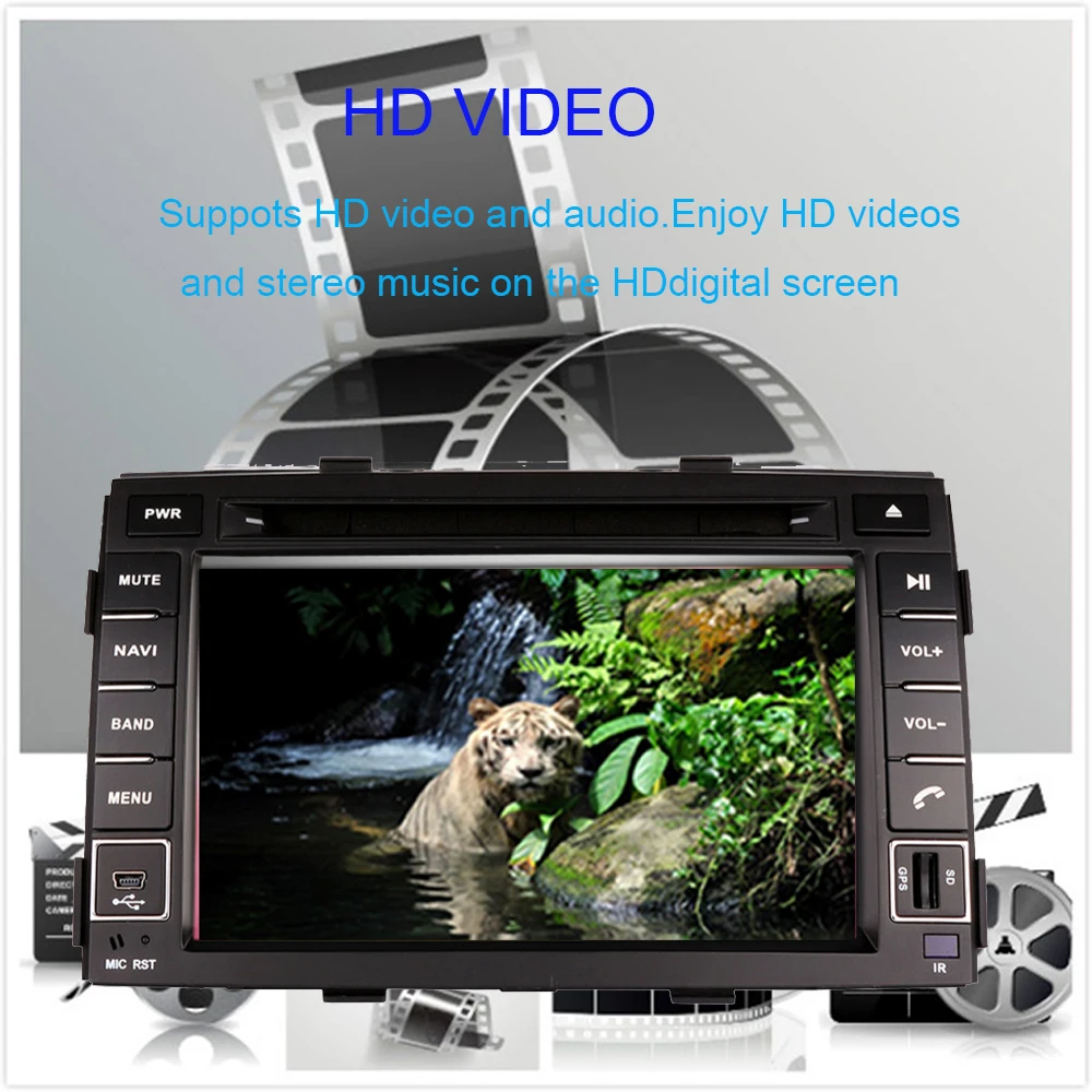  Dvd de coche 4G android 90 para kia sorento 2010-2012 en el salpicadero estéreo del coche gps nagav