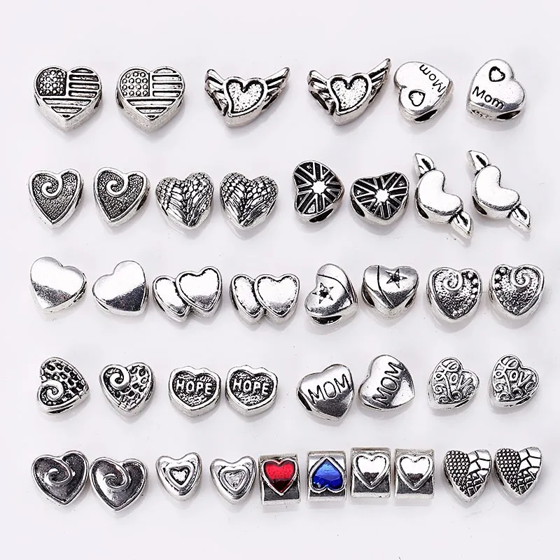 & Handmade Charms Jewelry Pandora KUPLA 40 DIY fit Beads Fashion Last pieces/lot Stop118 European Vintage discount Making Metal Silver 4 & Handmade Charms Jewelry 4