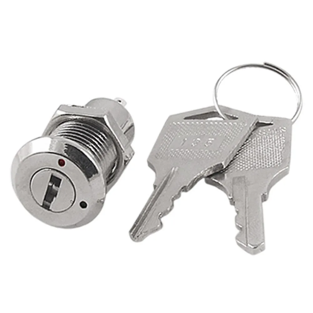 Electric 2 Positions On Off Metal Keylock Switch W Keys Switches