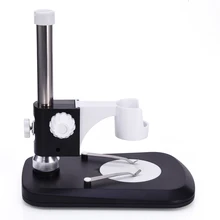 Алюминий Цифровые микроскопы держатель USB электронный микроскоп стенд Workbench подъемная Поддержка отрегулировать вверх и вниз ЖК-дисплей микроскоп