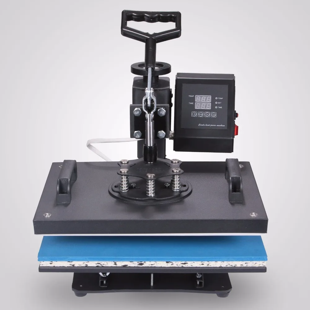 

6 in 1 Multifunctional T Shirt Heat Press Machine 12x15 Inch Heat sublimation machine for T-shirt Hat Mug Plate Cap