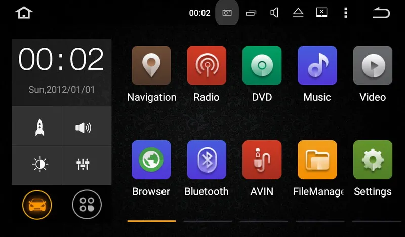 YESSUN автомобильный Android навигационная система для Fiat Fiorino/Citroen Nemo/peugeot Bipper-радио стерео плеер GPS Navi мультимедиа