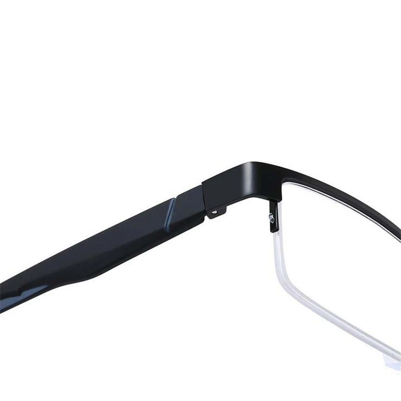Женские Мужские очки для чтения с полуоправой, удобные металлические квадратные очки для дальнозоркости, лупа, очки+ 1,0+ 1,5+ 2,0 до+ 4,0