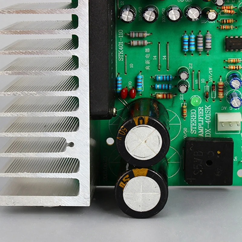 Stk401 аудио усилитель доска Hifi 2,0 канал 140W2 усилитель мощности плата Ac24-28V домашнего аудио за 7294/3888 T0342 аудио