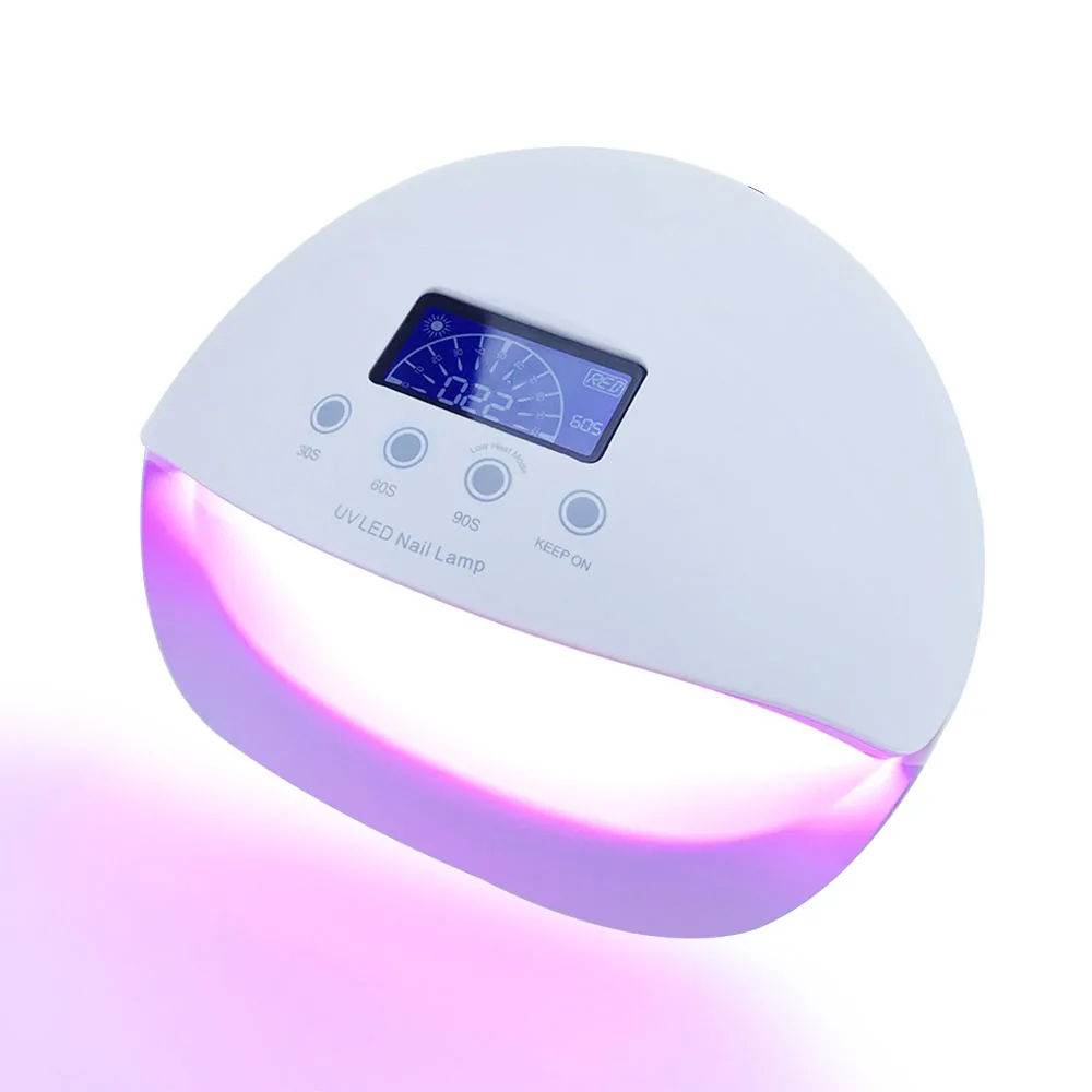 

50W Nail Dryer 24 LED lamps Smart UV lamp with Infrared Red Nail Beauty for Manicure Pedicure Polish Curing Nail Art Care Mode