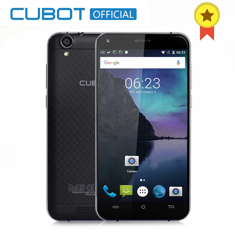 CUBOT MANITO 5 0 Inch HD Screen Smartphone Android 6 0 MTK6737 Quad Core Cell Phone