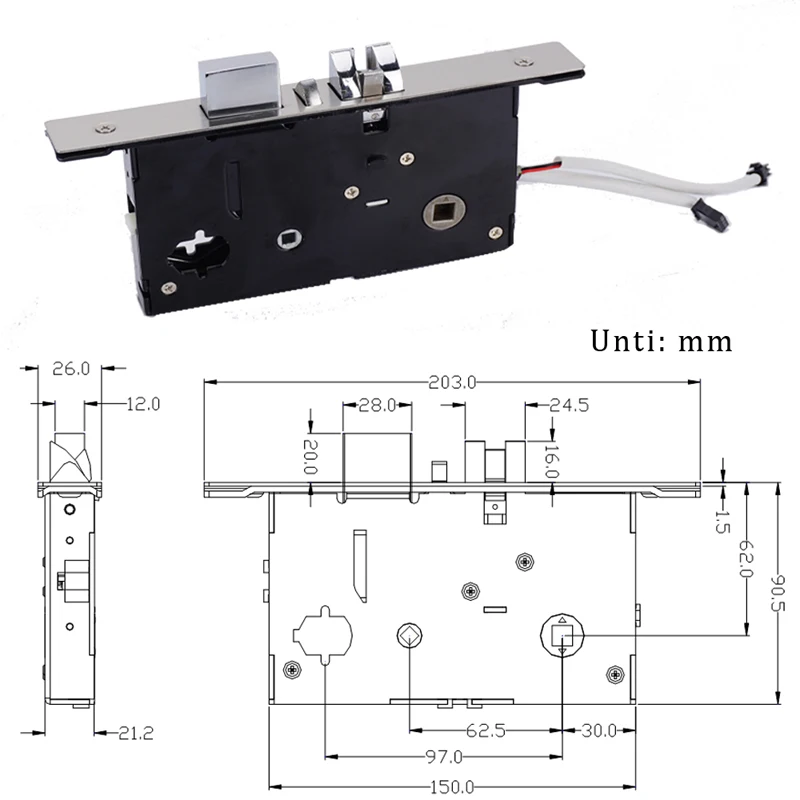 rfid card lock door