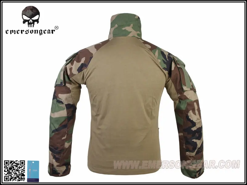 EMERSON боевая рубашка Gen3 тактическая армейская bdu Forest EM9278|combat shirt woodland|woodland gen3shirt emerson