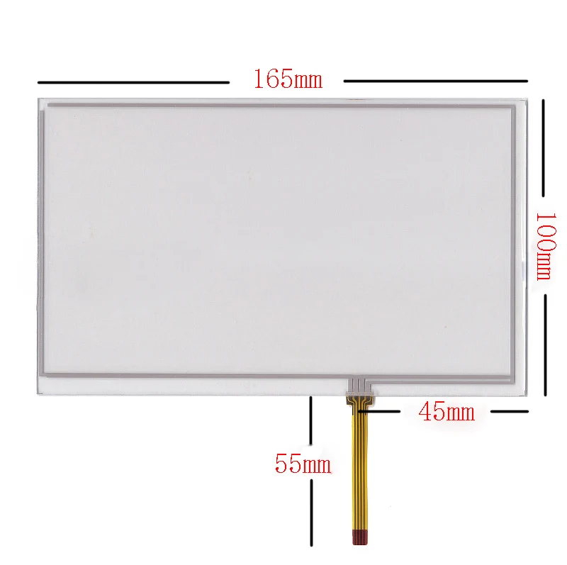 

New 7'' touch screen digitizer panel For Prology latitude T-703 165*100mm