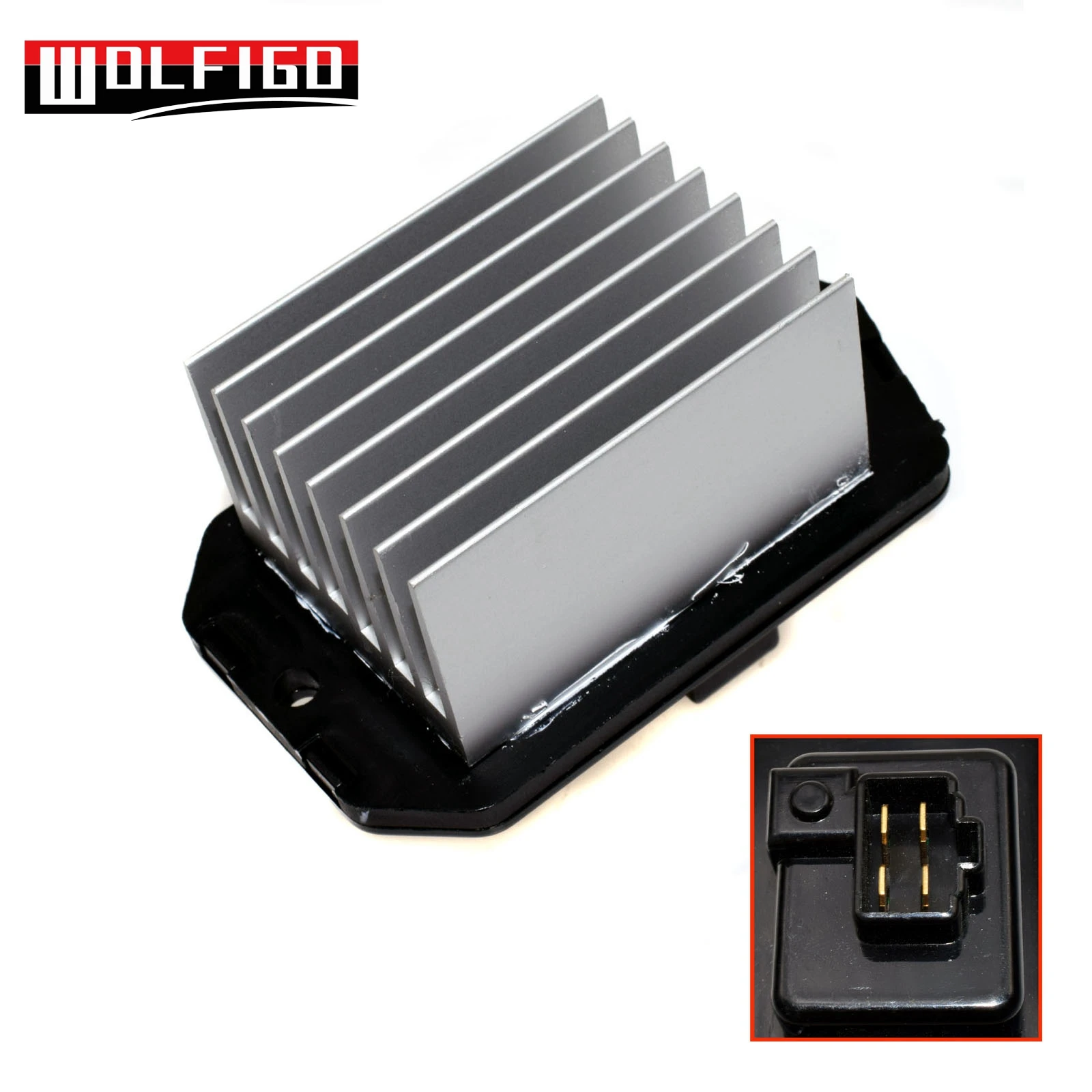 

WOLFIGO Blower Motor Resistor Heater For Honda Accord (CL/CM/CN) 2002-2008 For Civic 2005-12 79330SDAA01,79330SDRA01,79330S5A942