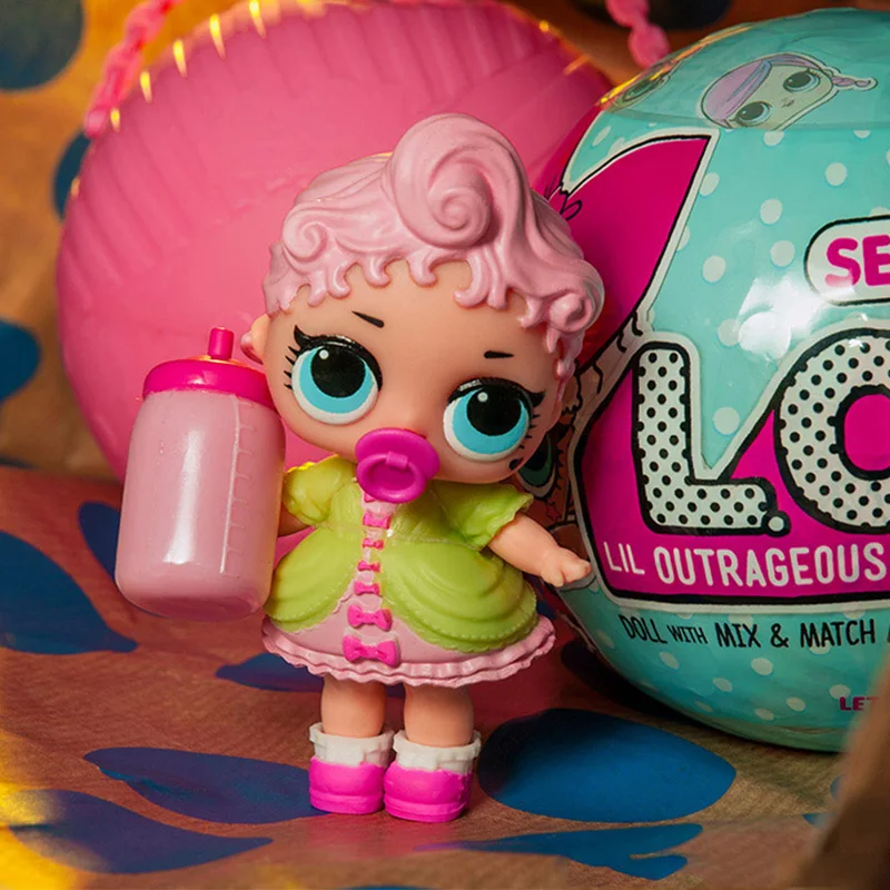 

Surprise Doll with Ball Box in Action Figure Funny Toys for Children Gifts Noneca Surpresa LOL Surprise Doll