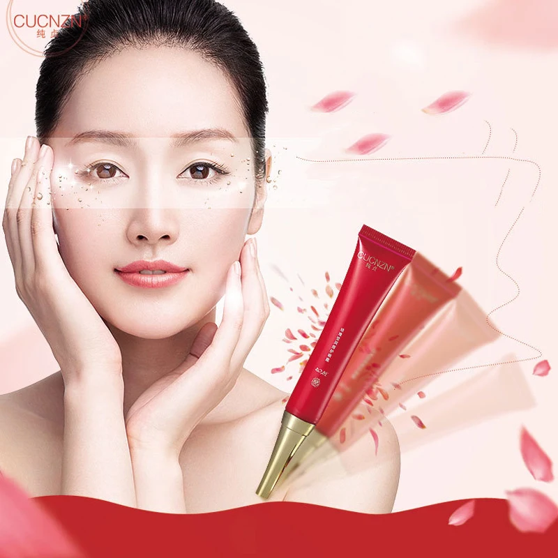 

1PC Rose Repair Eye Cream Anti-Puffiness Dark Circle Anti-Aging Moisturzing Eye Serum Creams For Eye Face Skin Care Women Men