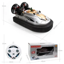 Free shipping Ht2876A 2.4G 1:10 Amphibious air cushion vessel RC Hovercraft Radio Control Electric ship DIY Yacht toy gift